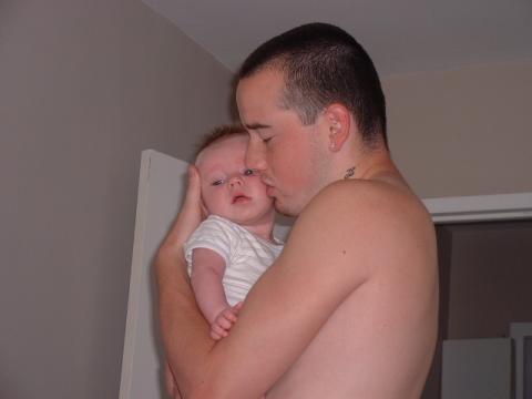 Daddy and Kaleb