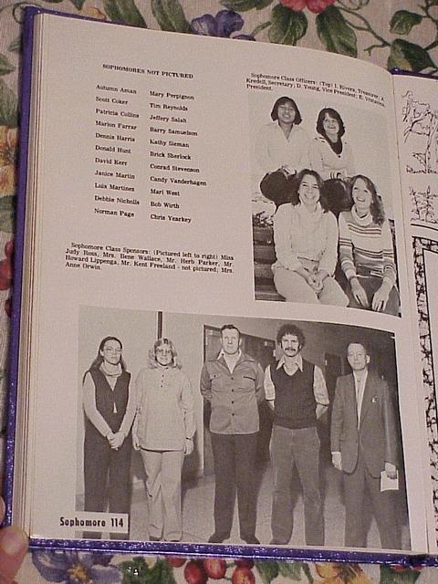 Croswell-Lexington High School Class of 1981 Reunion - 79 YR Book Future Class of 1981