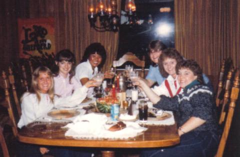 Girls - Dinner 1983