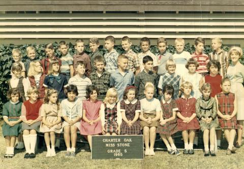 Charter Oak 5th grade 1965