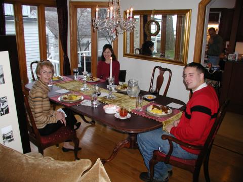 me. Lisa, Raymond, Lisa & Paul's dinner