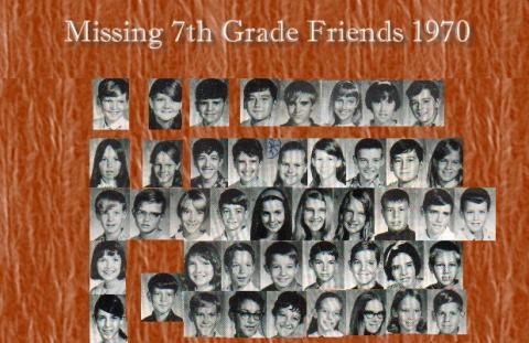 Missing 7th Grade Friends