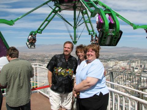 Craig, Holly and Diana at Green Ride