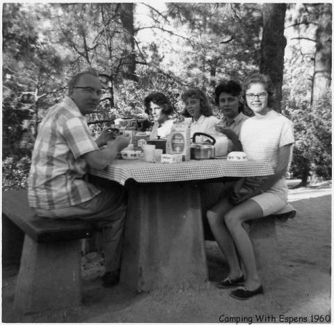 Annette Espen's family - 1960