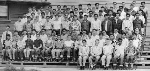 '52 graduation & class photos