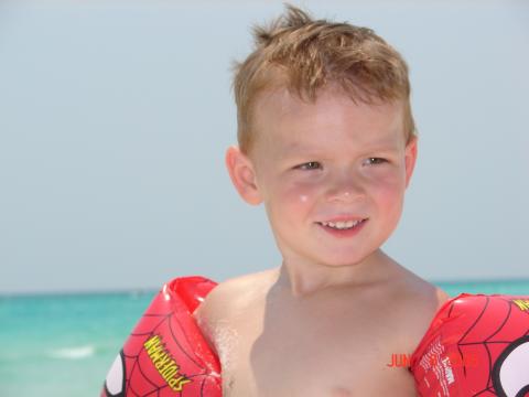 Anthony's Grandson Hunter in Destin