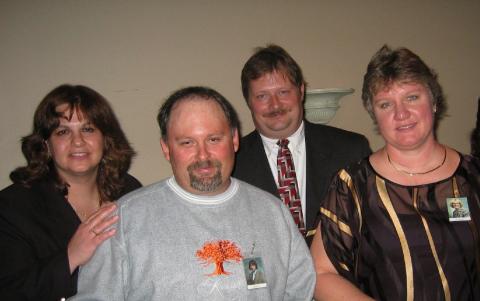 Faye, Mike, Julie and her husband Mark