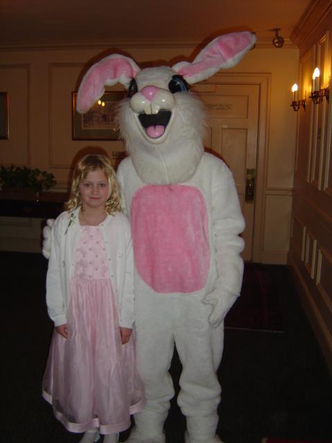 Sydney and the bunny