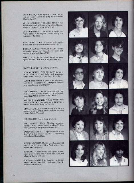 Transcona Collegiate High School Class of 1982 Reunion - TCI - Class of 82