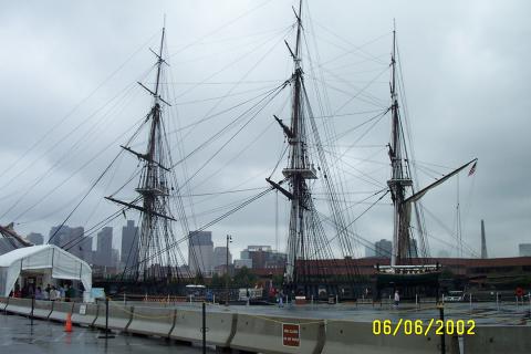 USS Constitution in Boston