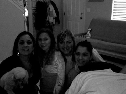 Christy, Kailey, Jill, Nicole all frenz.