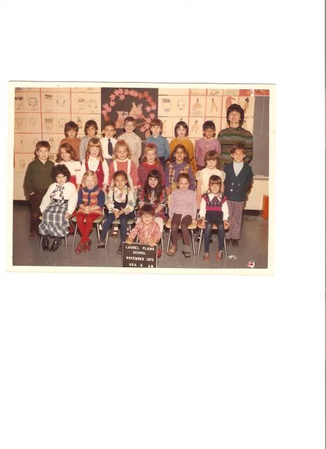 Laurel Plains 1972 class picture