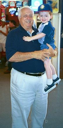 Adam w/Tommy Lasorda