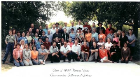 Pampa High School Class of 1984 Reunion - class of 1984 20th year reunion