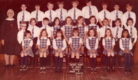 Sacred Heart School_1974-75_4th Grade
