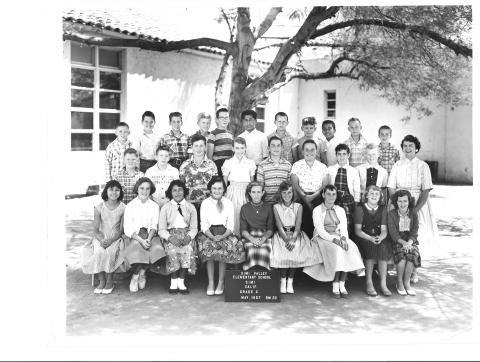 6th Grade Simi Valley Elem. School Rm. 22 1957