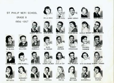 St. Philip Neri School Class of 1957 Reunion - Class of 57