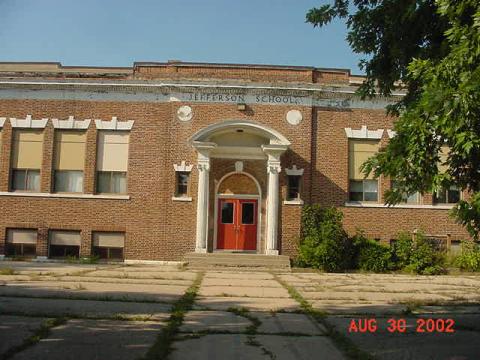 front of school