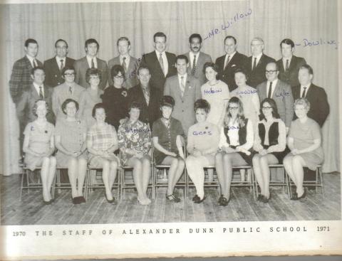 Grade 8 - 1966 Alexander Dunn