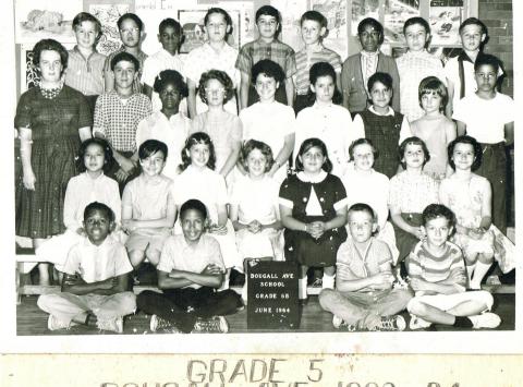 Grade 5 1964-64 Miss Kraus's Class