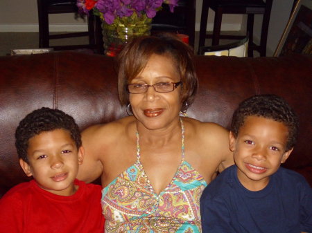 ME AND GRANDSONS AMARE AND MALACHI