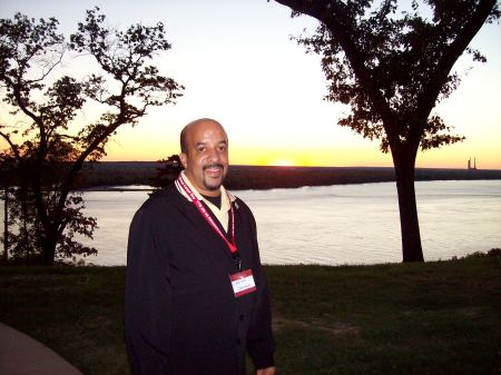 Me on the banks of the Mississippi River