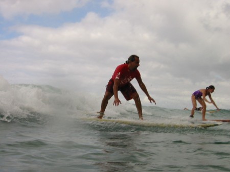 surfing