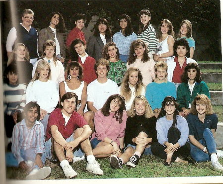 eddie on HBHS yearbook staff in 1988