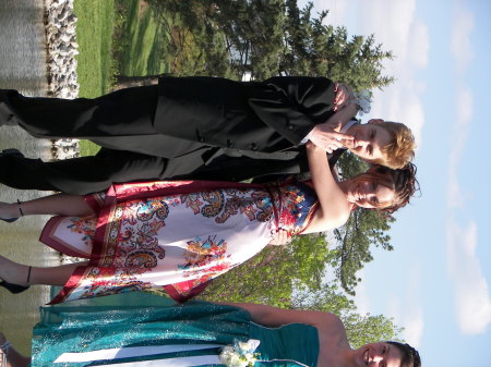 Remington (my son) and his date on prom night