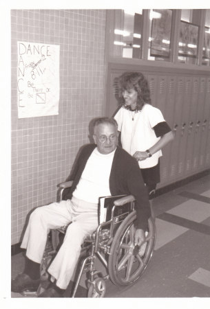 Me & Pat Poletta (cross country coach) 1990??