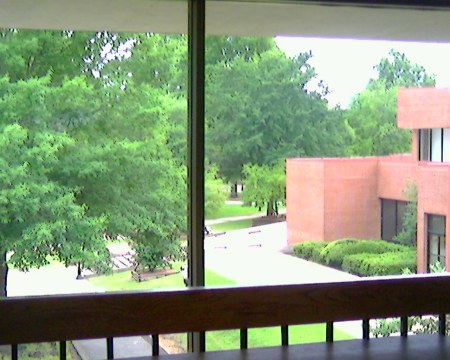 View of OBU Court yard from Student Center