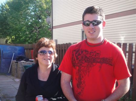 Tammy and son Brad(22yrs)