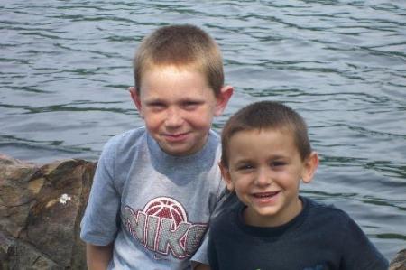 My Sons Justin 7 years old & Brian 5 years old
