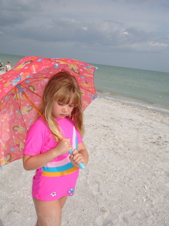 Beach girl July 2008