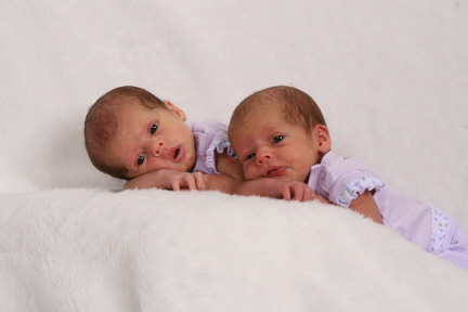 Meet our new twin granddaughters