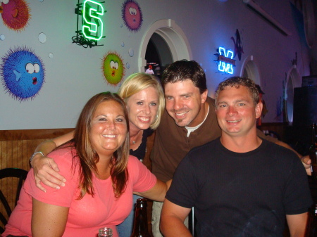 Mary, Me, Jeff and Shawn at Nightcrawlers