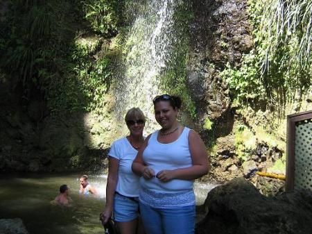 My daughter Gina and I in St. Lucia