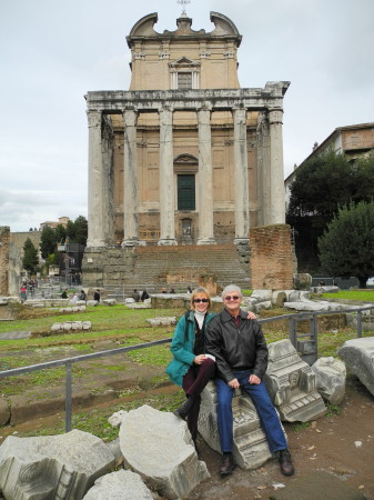Steve and Joyce in Rome 2010