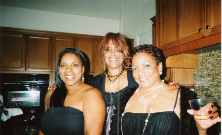Me, Yolanda and Rhoda Hodges/ My good friends