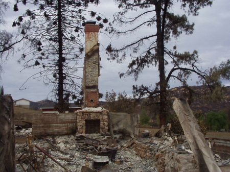 Bush  Says "Basically The Fireplace Is OK!"