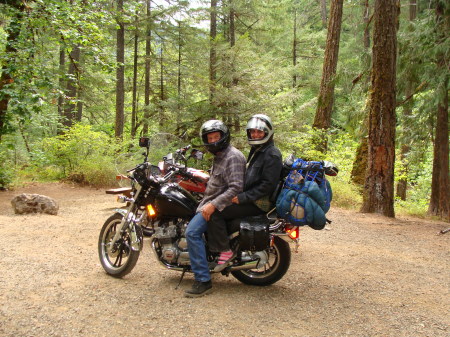 Bike camping