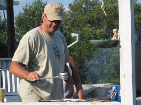 Grillin at the family reunion