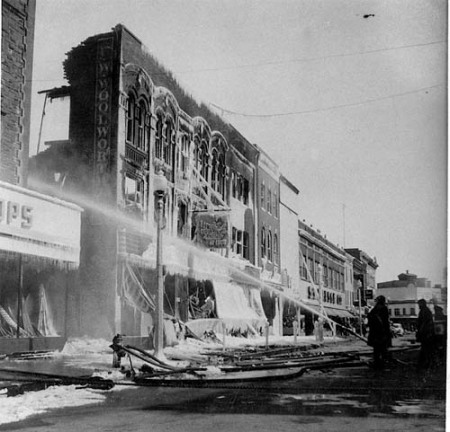 Woolworth Fire   About 1955?