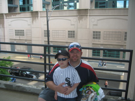 Josh's First Sox Game July 9 2008