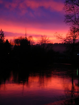 Sunrise over the Deschutes 2006