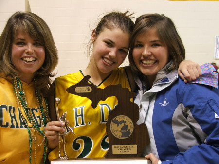 My girls at Jami's District final 2006