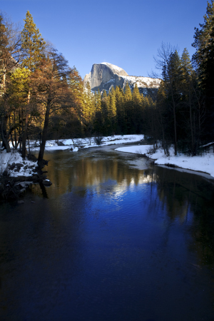 Half Dome from the Merced