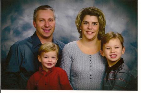 Son Mike , Tawnya, Nicholas, & Trevor Lowery 2010