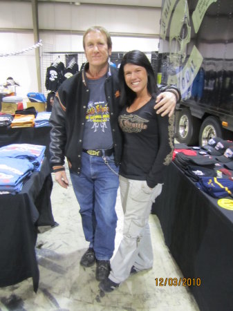 with Angie from Full Throttle Saloon