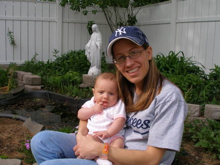 My first Mother's Day with baby Tess- May 08